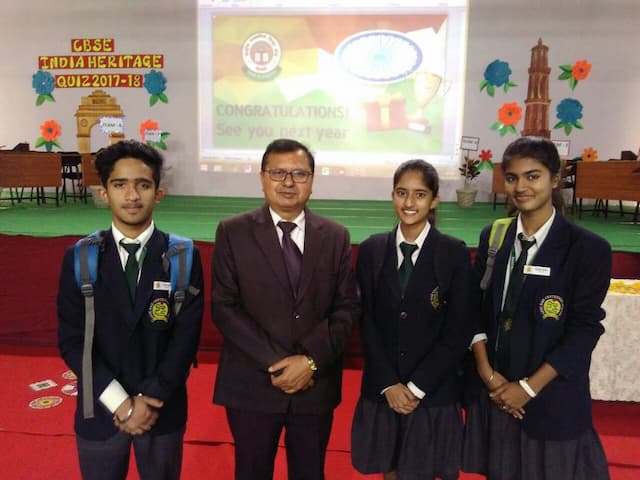 SRCians at CBSE Heritage India Quiz -2018.