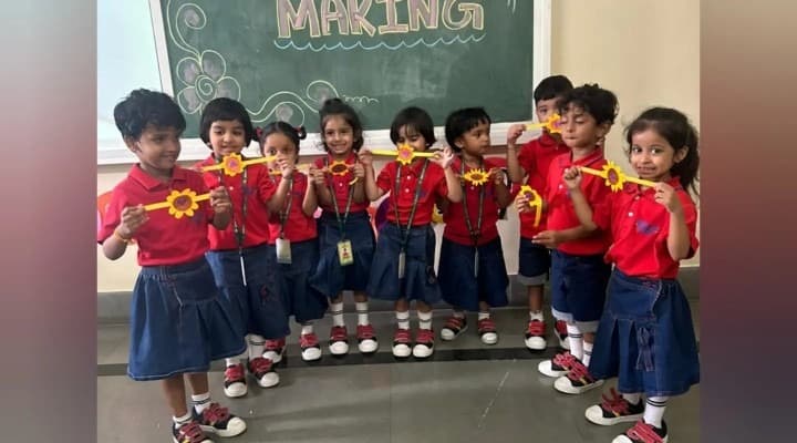 Celebrating Rakhi with love, laughter, and colorful traditions @SRCS, Indore