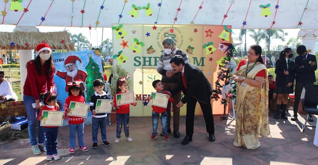 Christmas celebration at SRCS 23rd Dec 21