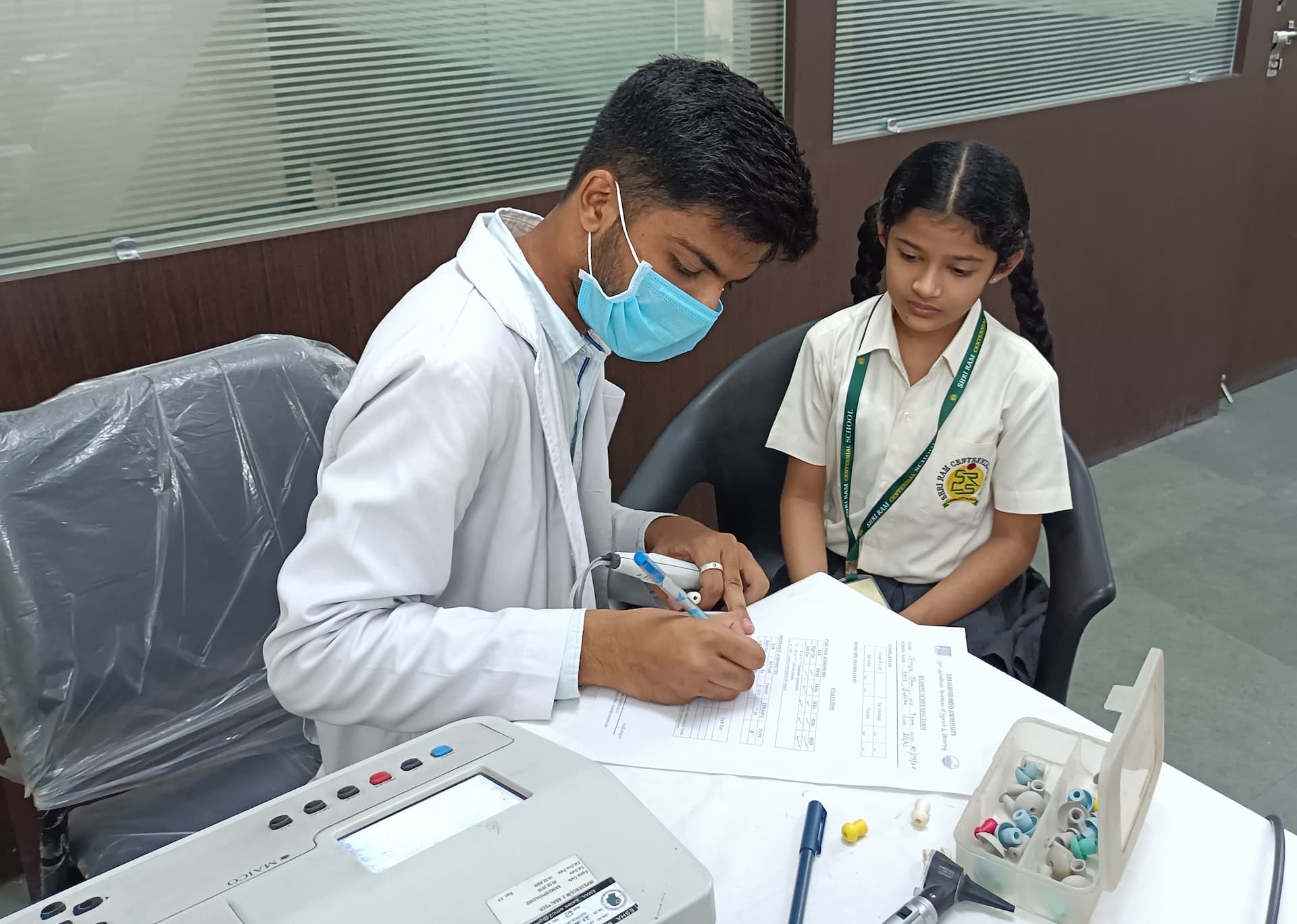 Health and Wellness Screening and Awareness programme at SRCS 