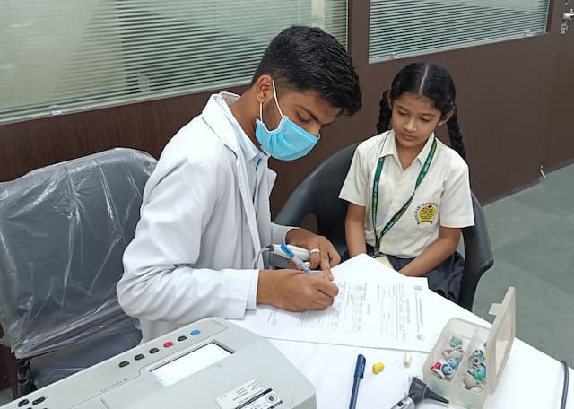 Health and Wellness Screening and Awareness programme at SRCS 