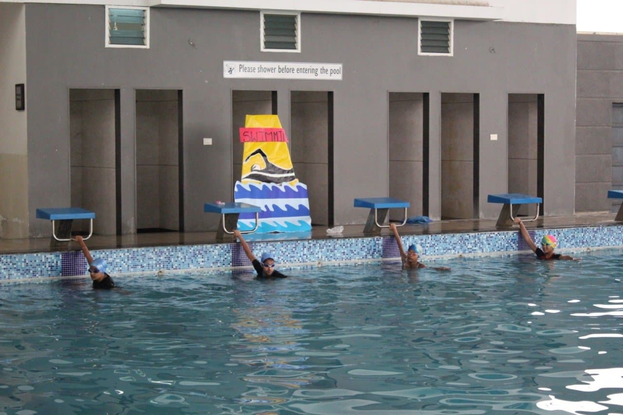 Inter House Swimming and Badminton Competition 