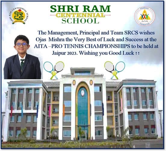 Heartiest congratulations to Ojas Mishra for being selected in AITA-PRO TENNIS CHAMPIONSHIP-2023.