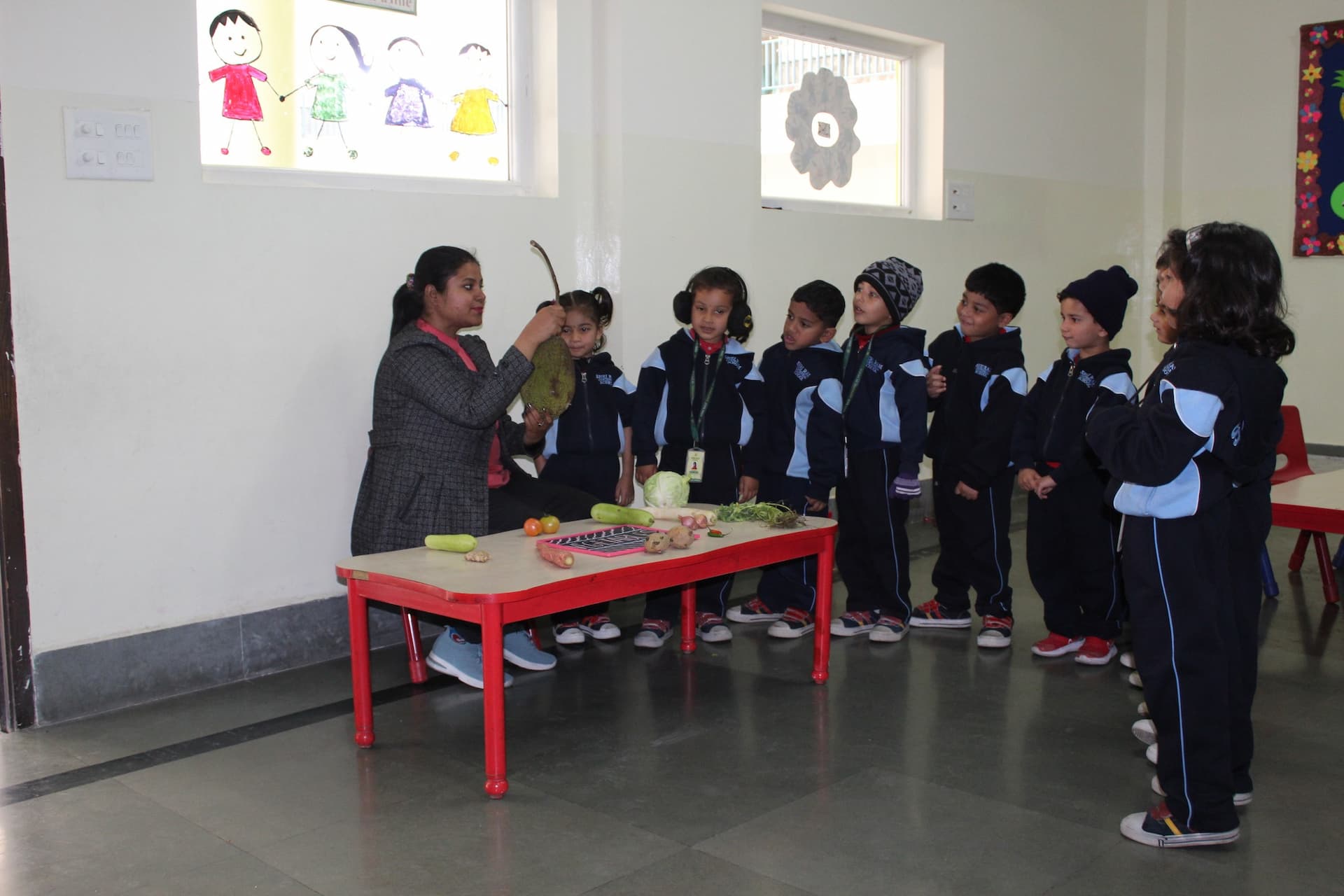 KG1 – Theme of the month – Fruits & Vegetables 