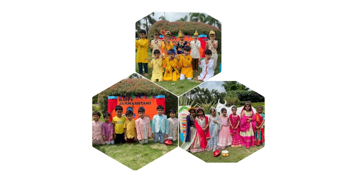Janmashtami celebration by Pre Primary  