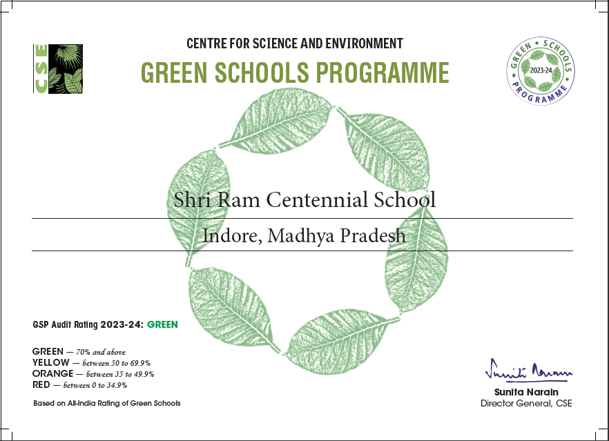 SRCS Indore : Recipient of GSP Award-2023-24